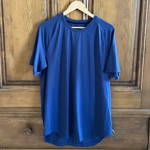 Lululemon Drysense Training Short Sleeve Shirt - Navy XL